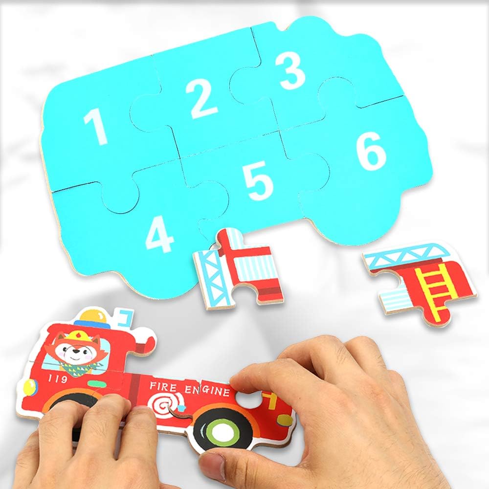 PUZZLE MONTESSORI 3D MEDIOS