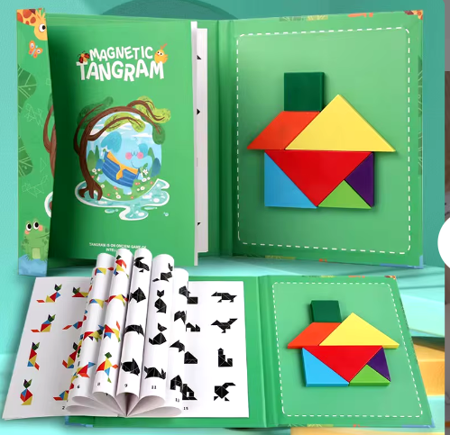 LIBRO ROMPECABEZAS TANGRAM