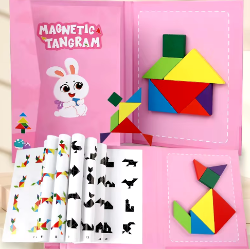 LIBRO ROMPECABEZAS TANGRAM